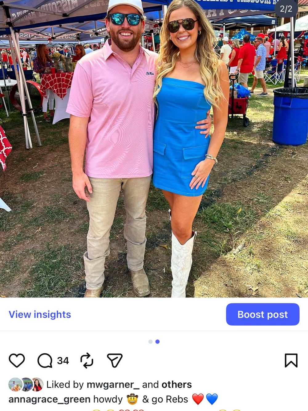 Bright Blue Strapless Mini Dress